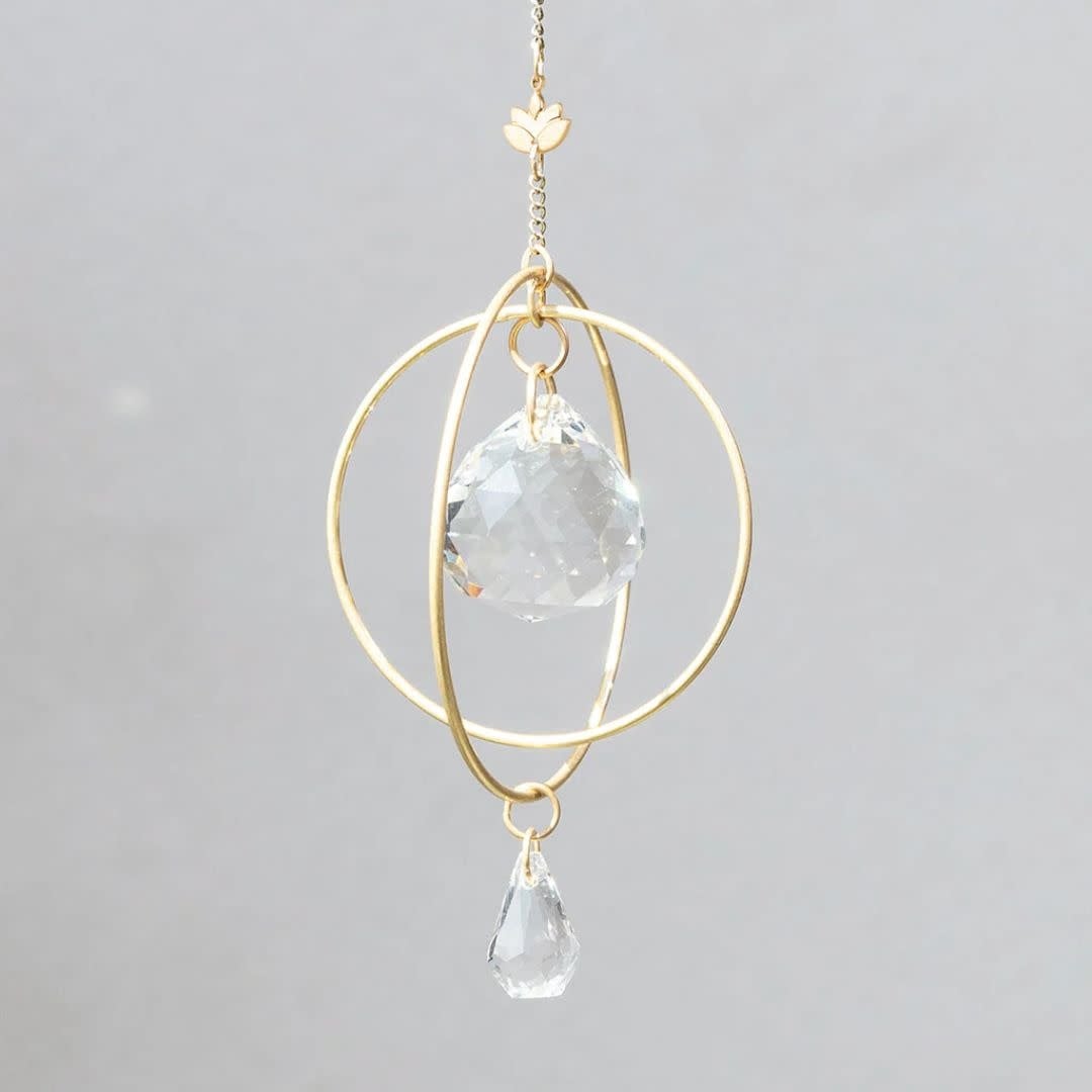 Scout Curated Wears Mini Suncatcher Lotus/Strength
