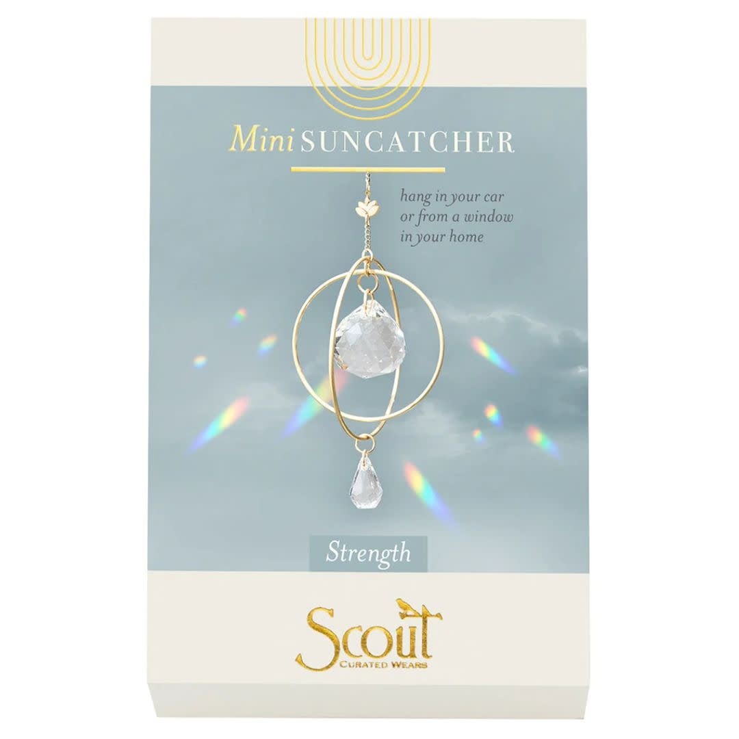 Scout Curated Wears Mini Suncatcher Lotus/Strength