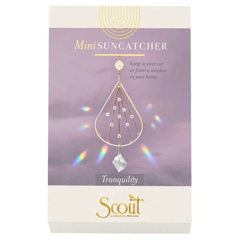 Scout Curated Wears Mini Suncatcher Peace/Tranquility