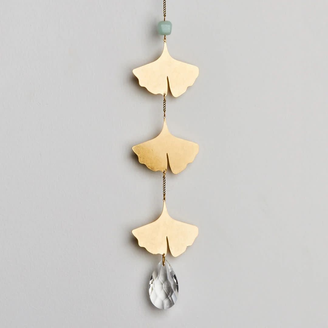 Scout Curated Wears Suncatcher Botanical Leaf/Amazonite
