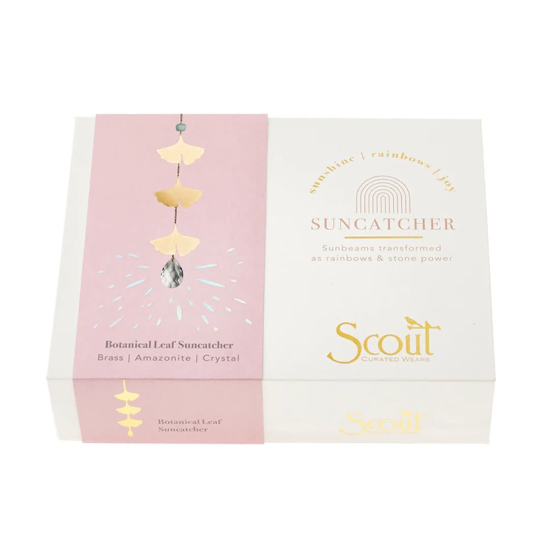 Scout Curated Wears Suncatcher Botanical Leaf/Amazonite