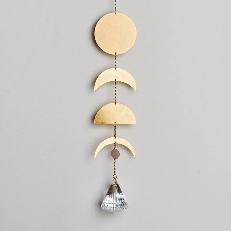 Scout Curated Wears Suncatcher Moon Phase/Moonstone