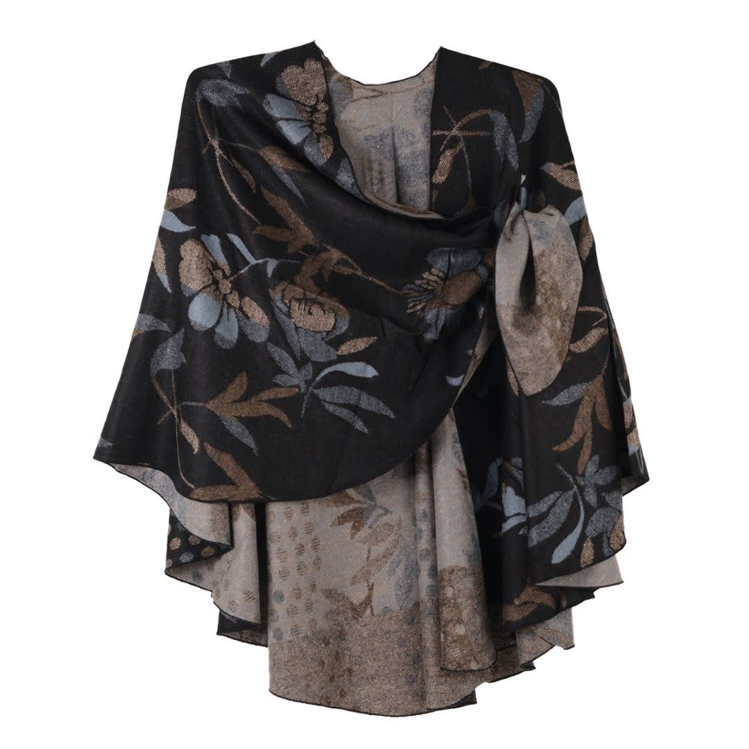 Rapti Fashion Cashmere Buckle Shawl 14