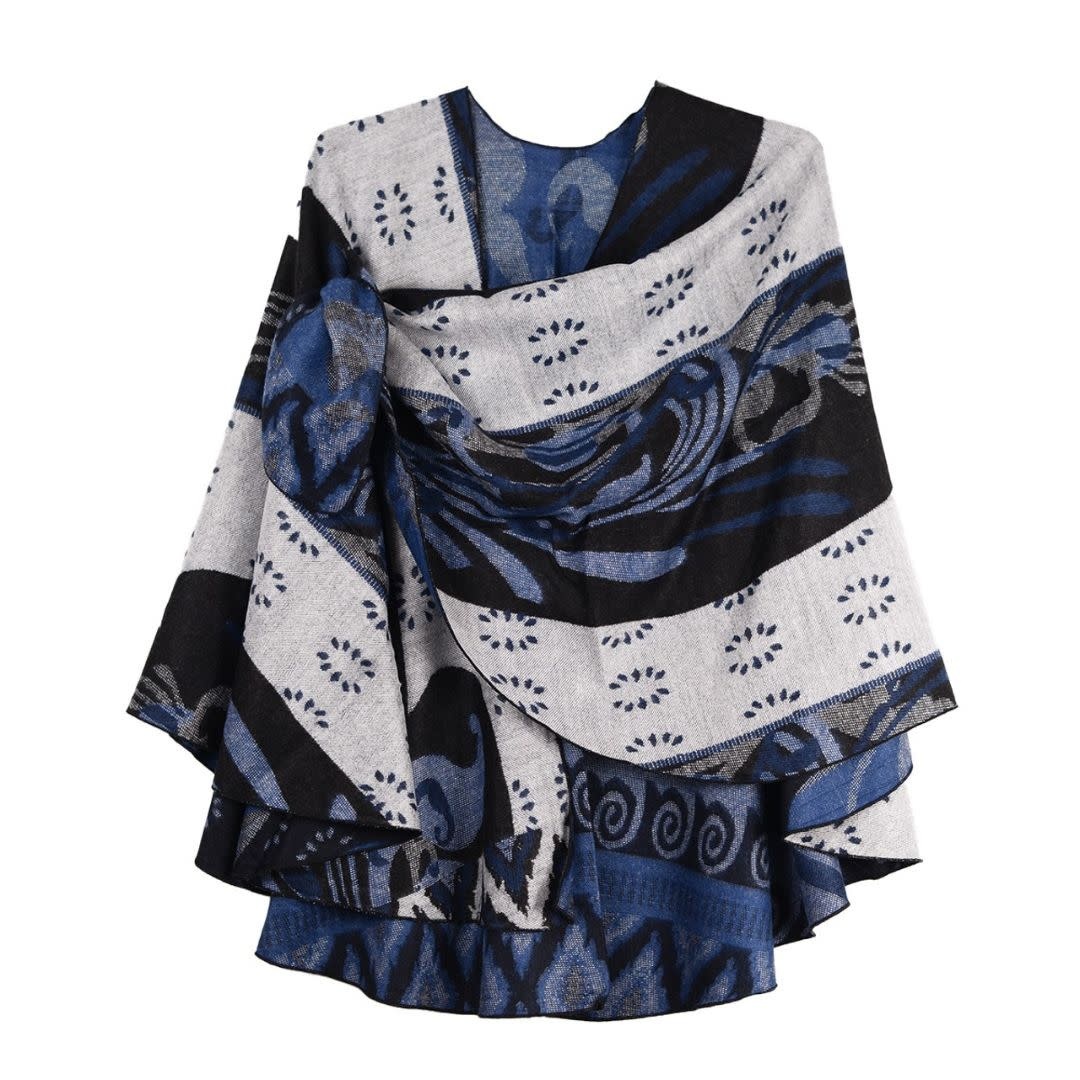 Rapti Fashion Cashmere Buckle Shawl 31