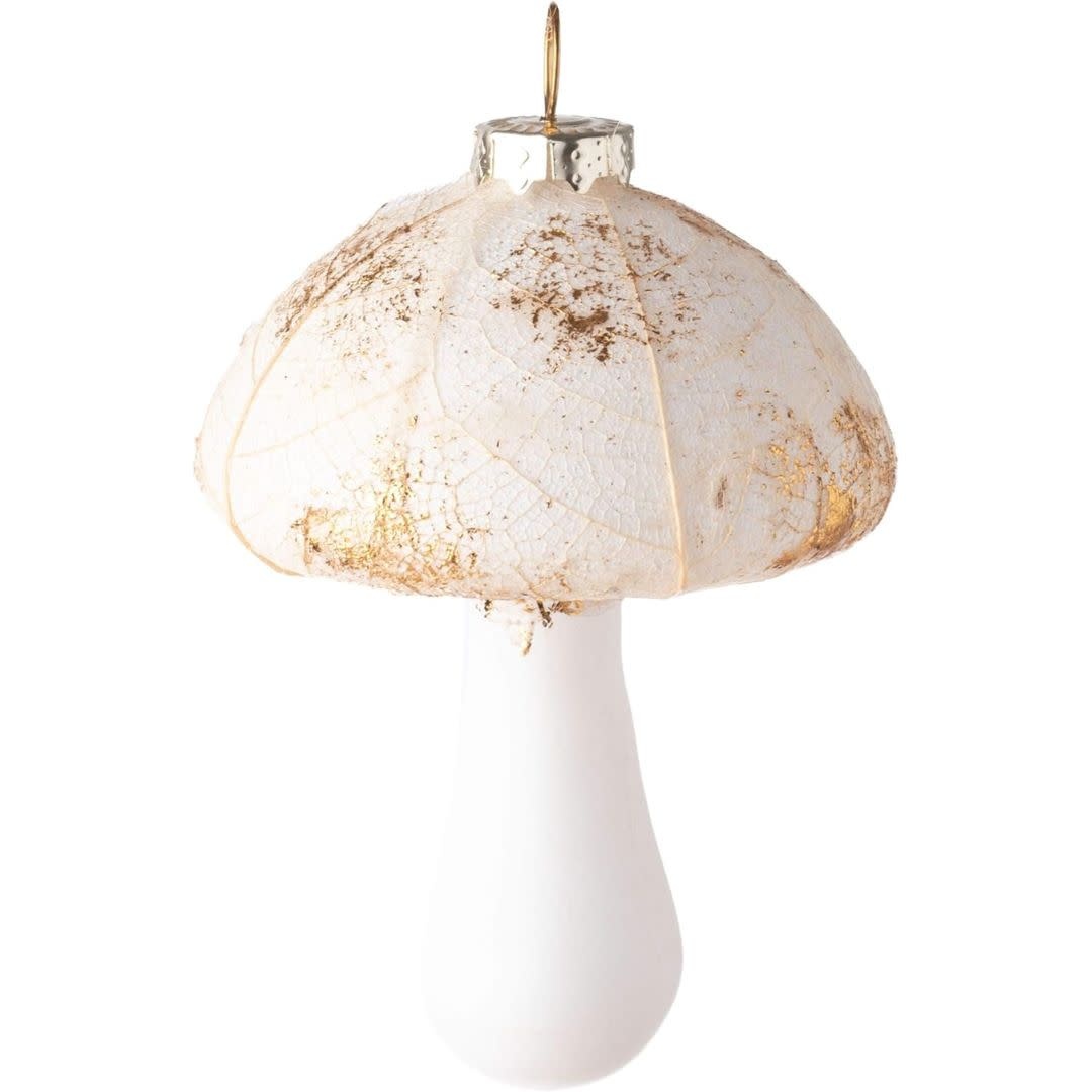 Karma Mushroom Glass Ornament