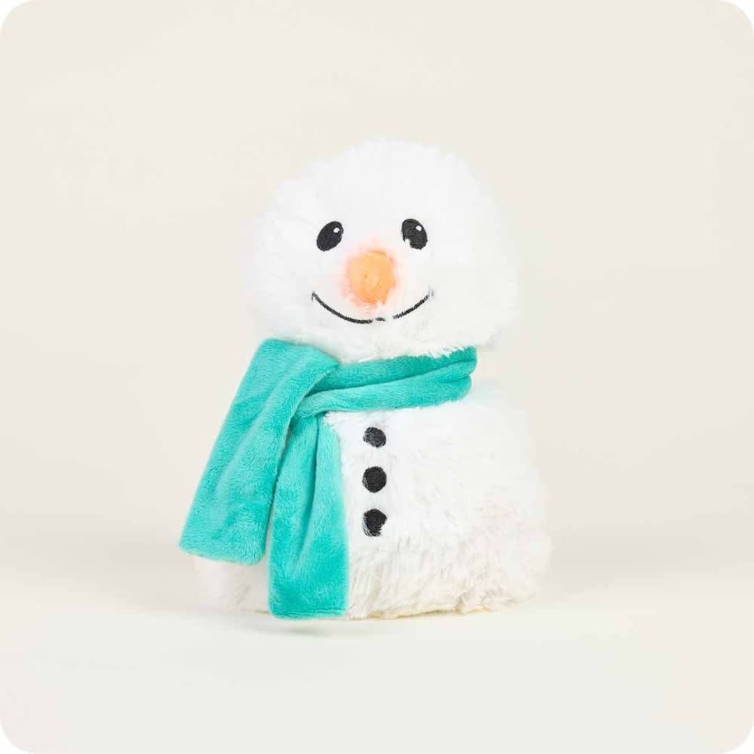 Warmies Junior Warmies Green Scarf Snowman