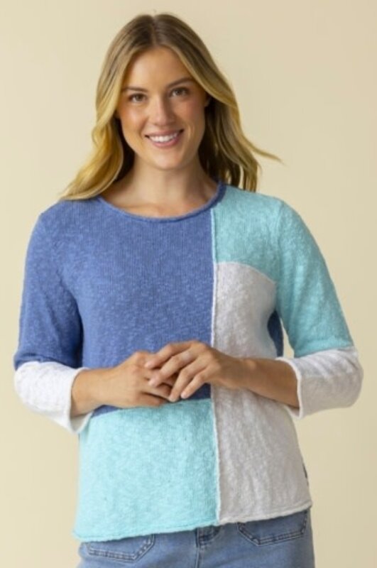 Habitat Clothes to Live In Yin Yang Colorblock Pullover