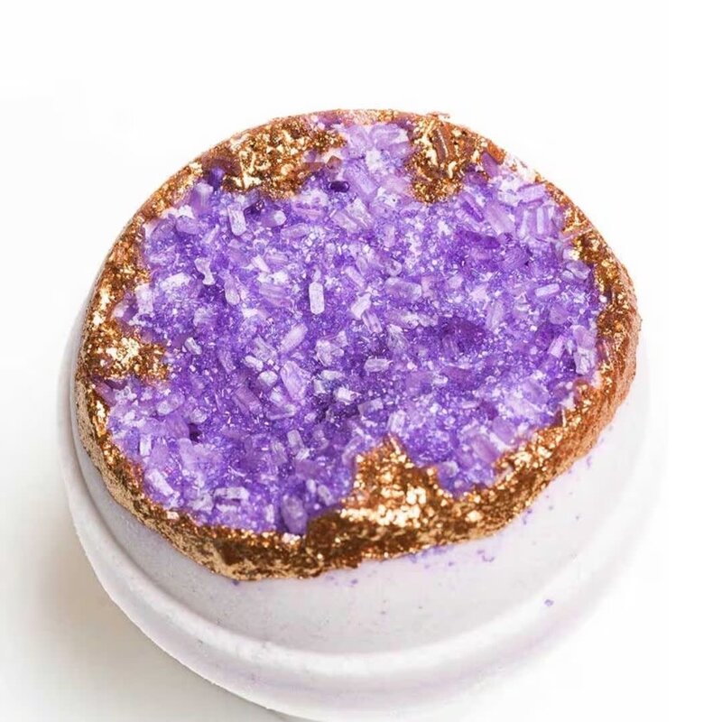 Latika Beauty Amethyst - Geode Bath Bomb
