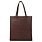 Vaan & Co. Ryan Leather Tote Deep Brown