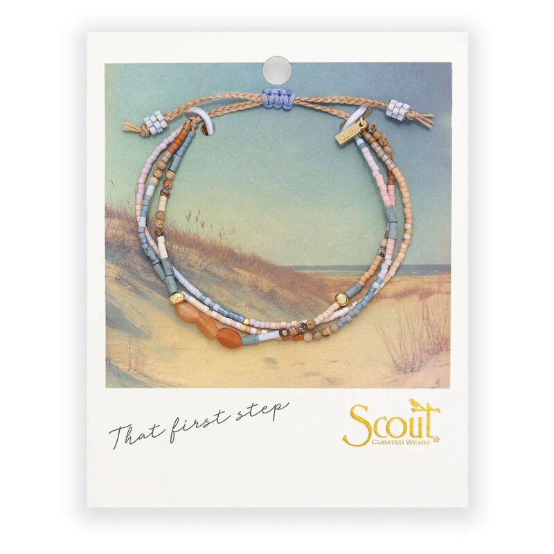 Scout Curated Wears Inspiration Mixed Media Bracelet Red Aventurine & Gold