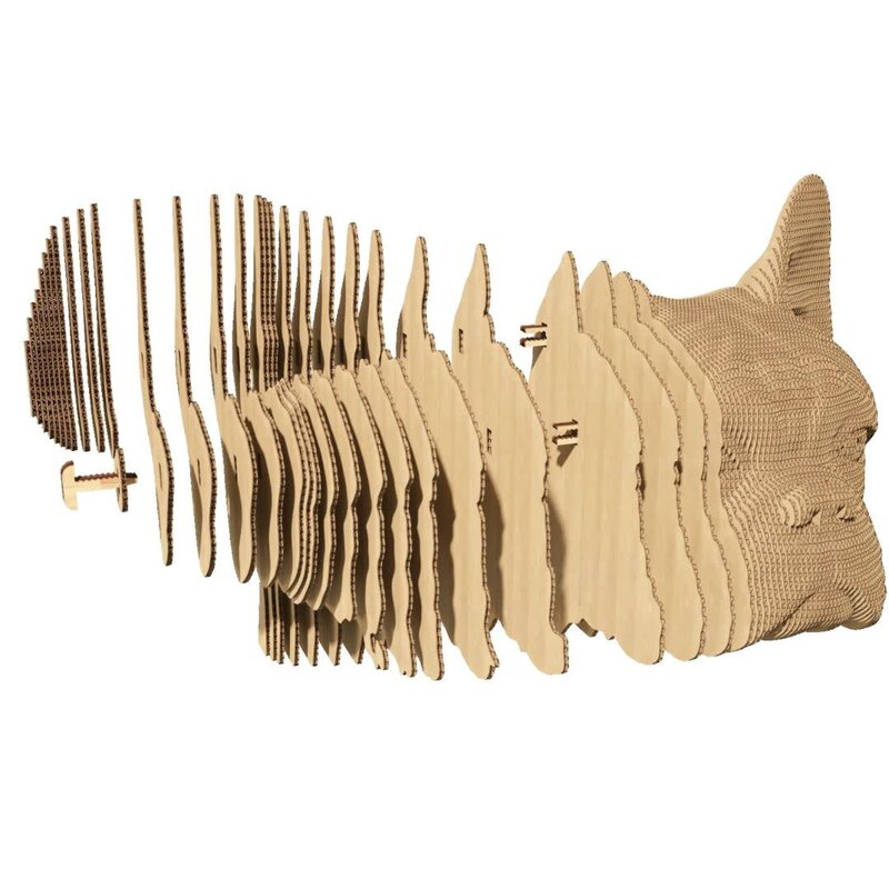 Cartonic Bulldog Cartonic 3D Puzzle