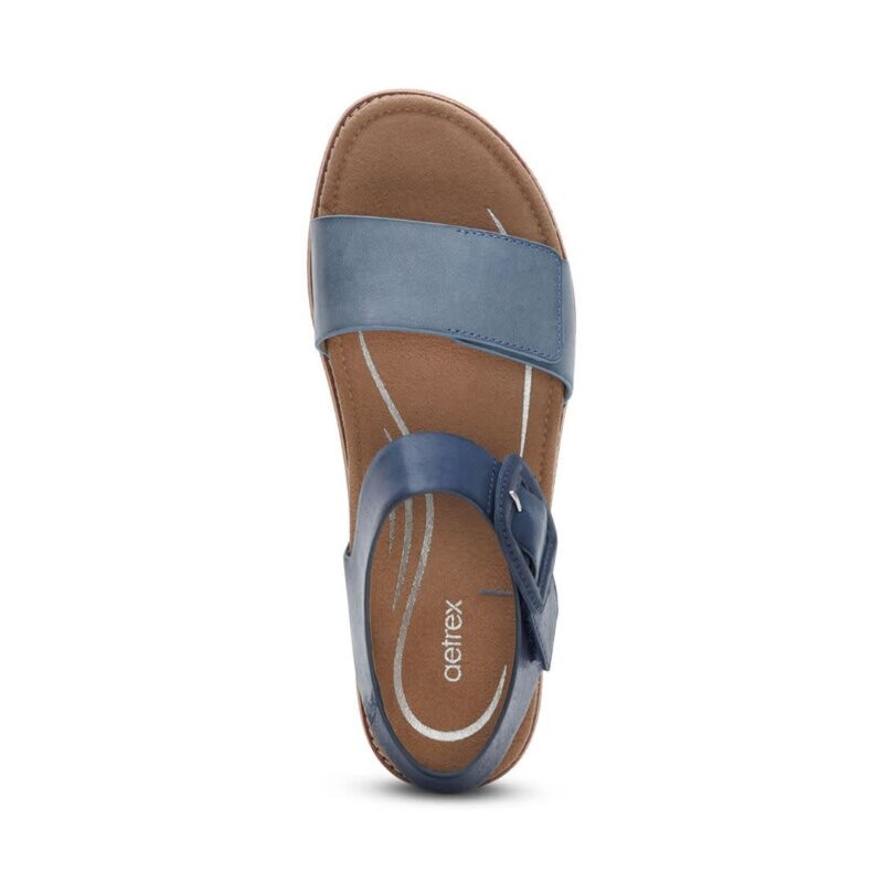 Aetrex Women's Claire Adujustable Sandal