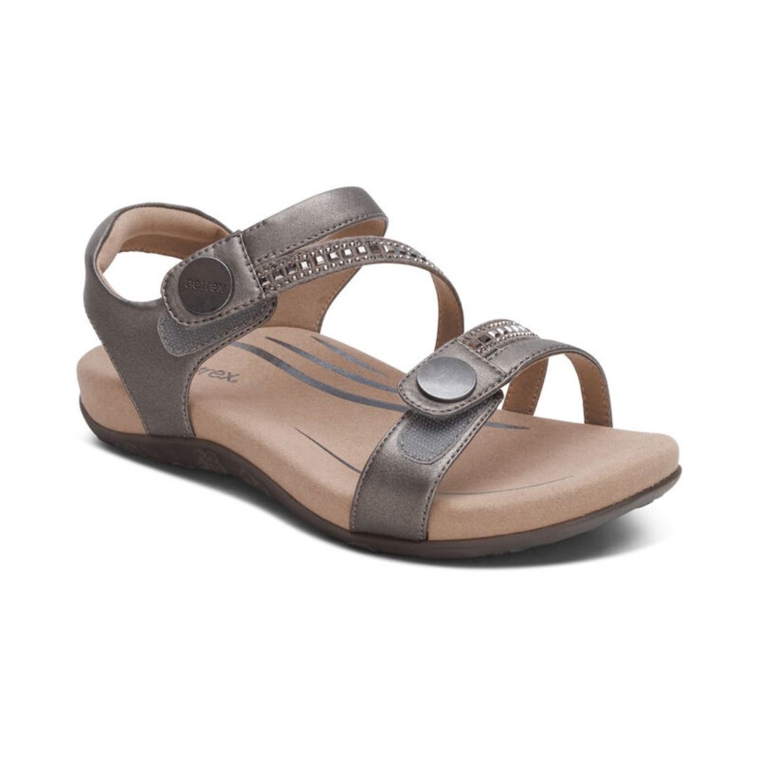 Aetrex Women's Jess Quarter Strap