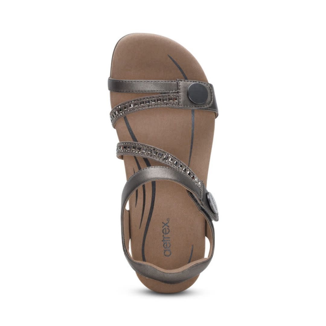 Aetrex Women's Jess Quarter Strap