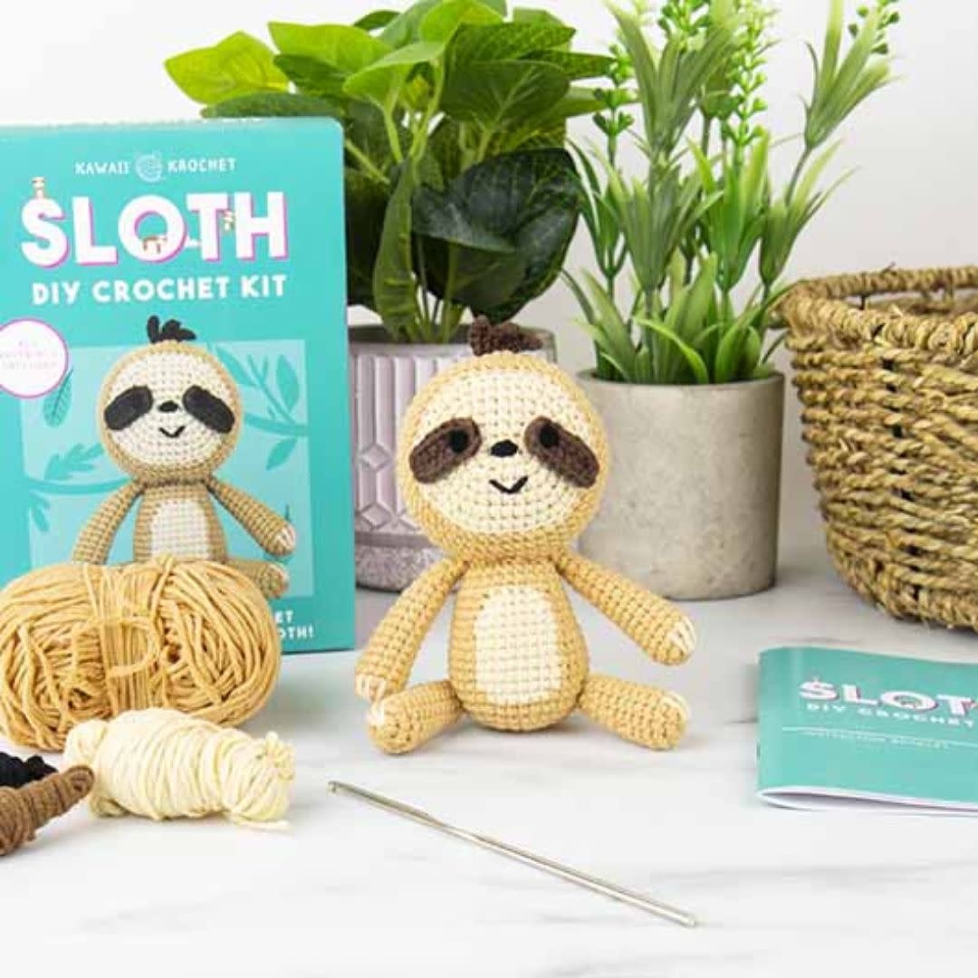 Gift Republic Sloth DYI Crochet Kit