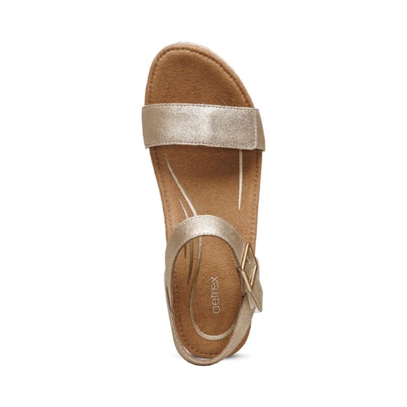 Aetrex Women's Sydney Espadrille Quarter Strap