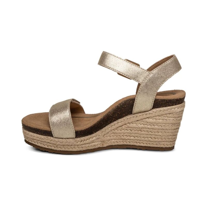Aetrex Women's Sydney Espadrille Quarter Strap