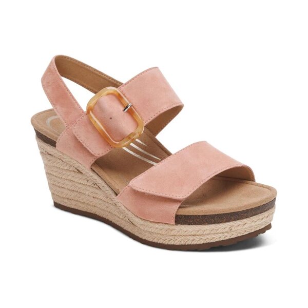 Aetrex Women's Ashley Espadrille/Wedge