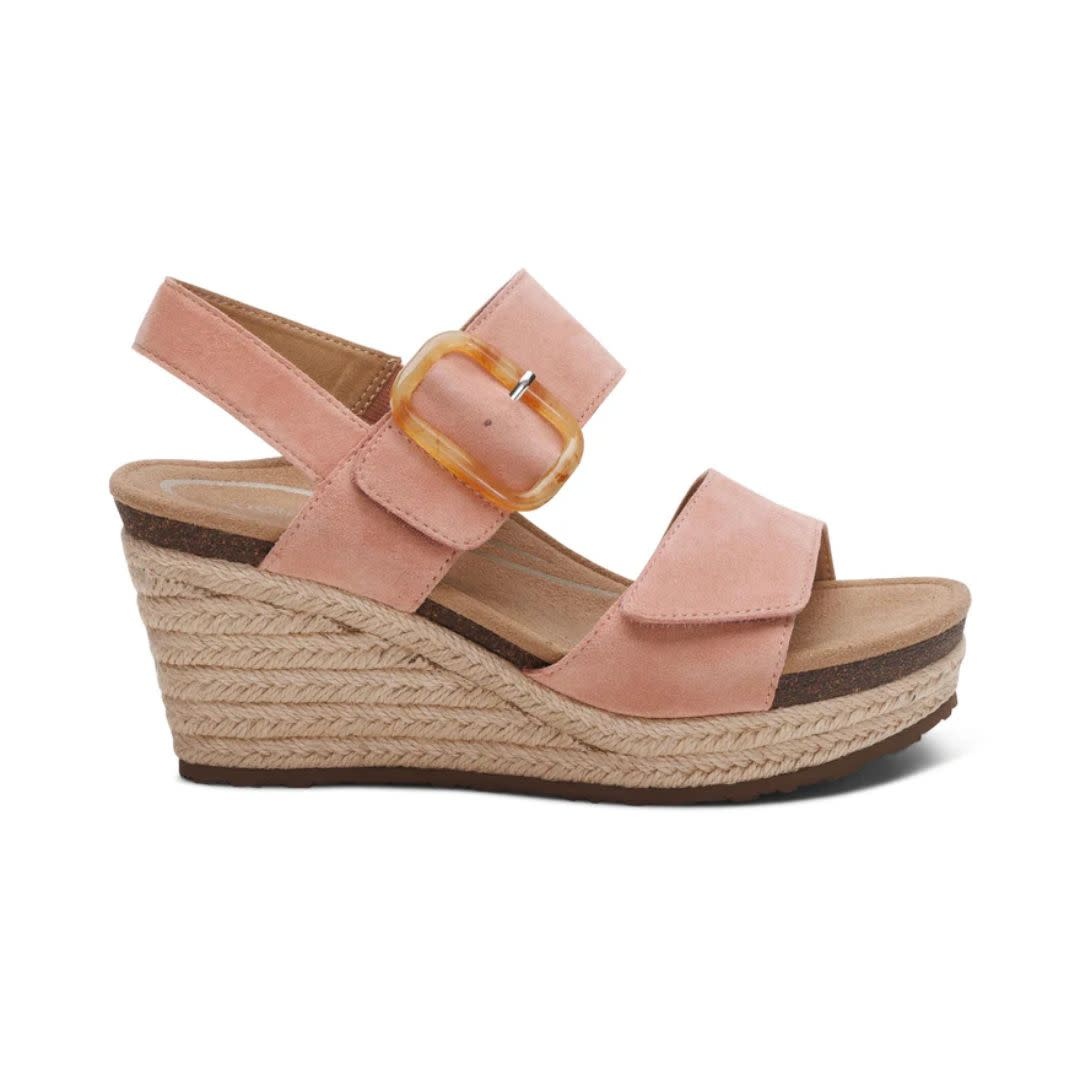 Aetrex Women's Ashley Espadrille/Wedge