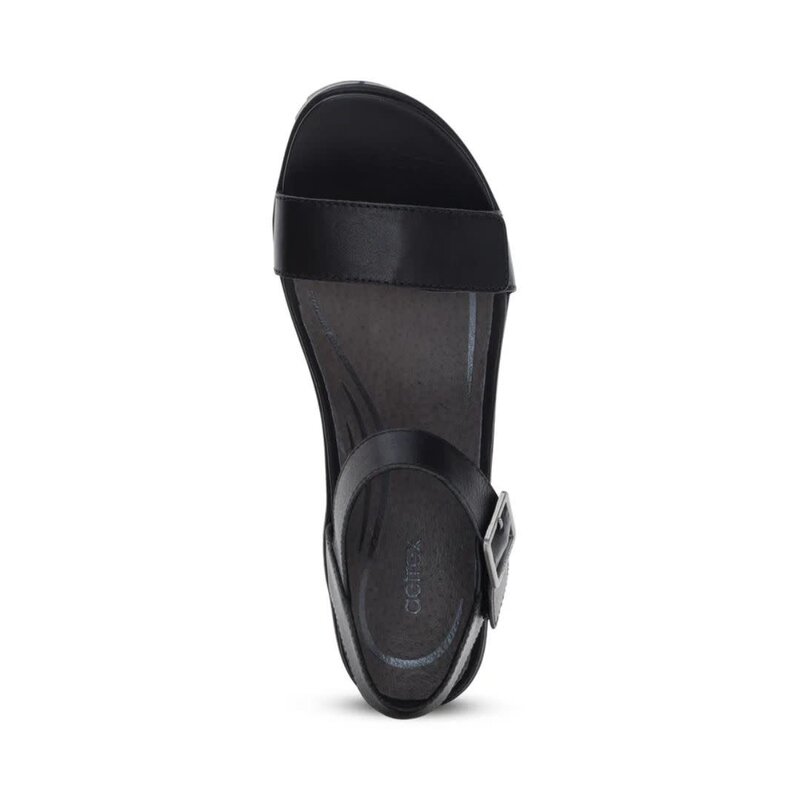 Aetrex Women's Andrea Wedge Qtr Strap