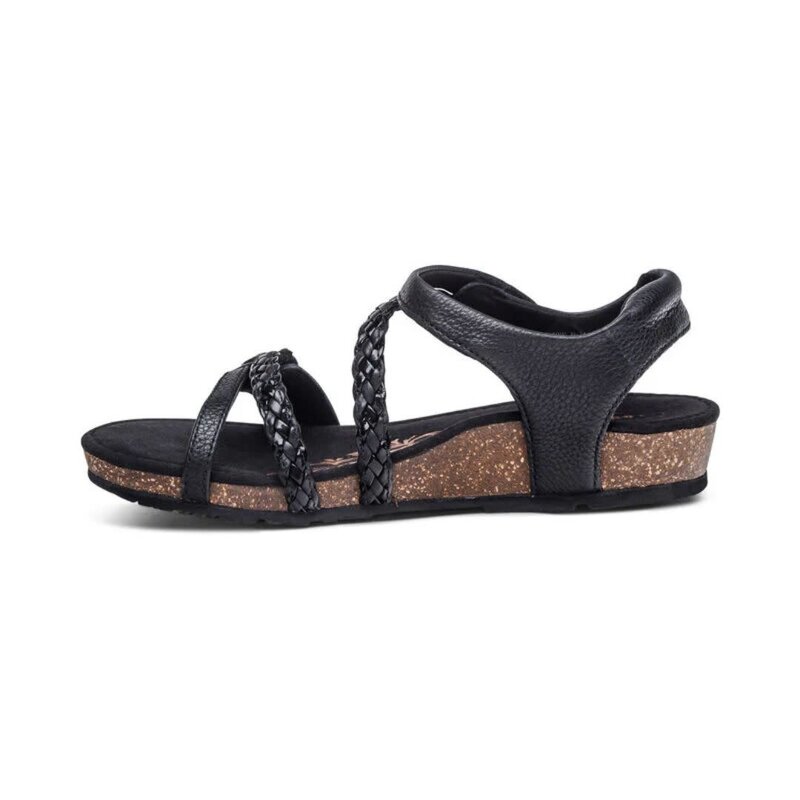 Aetrex Women's Jillian Braided Quarter Strap