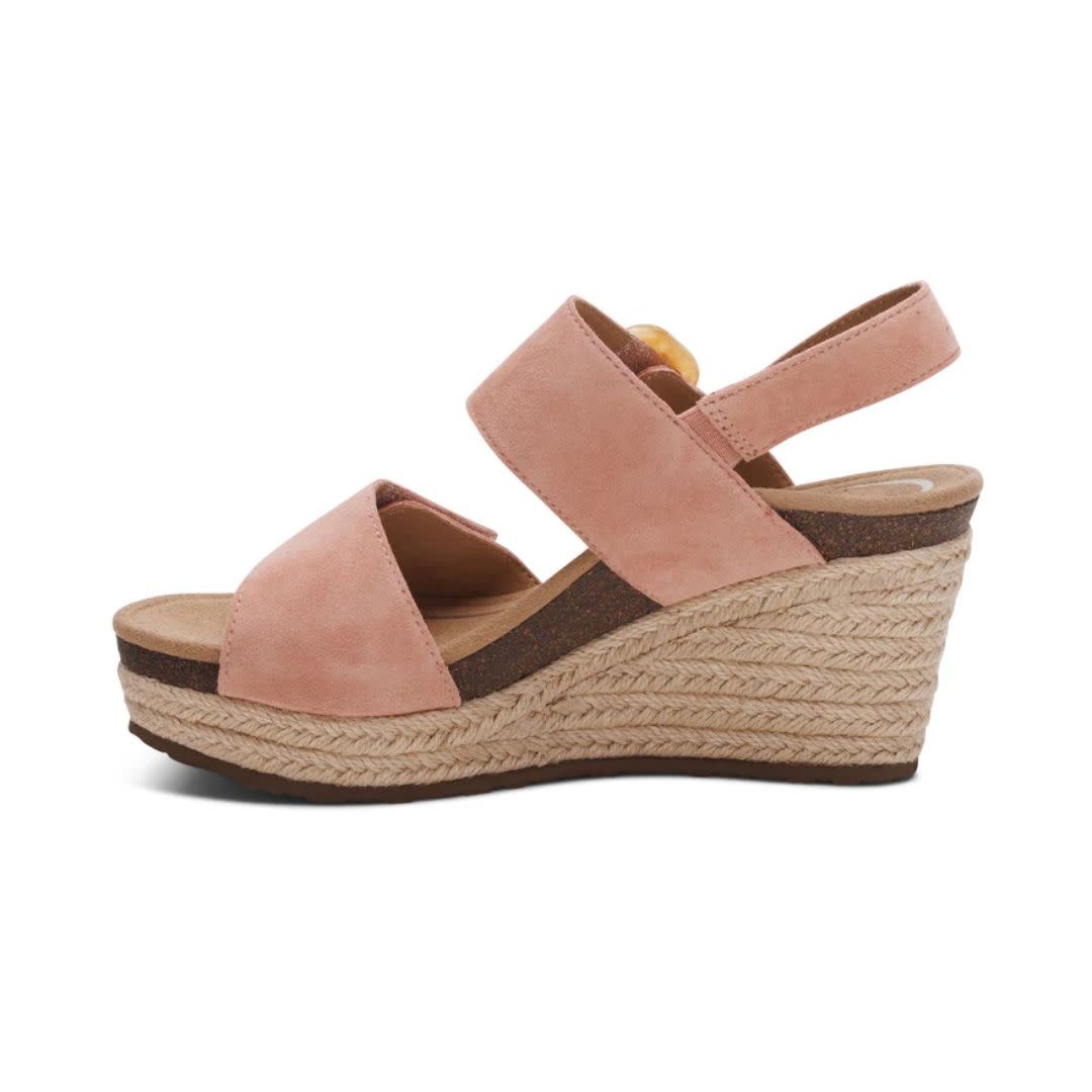 Aetrex Women's Ashley Espadrille/Wedge