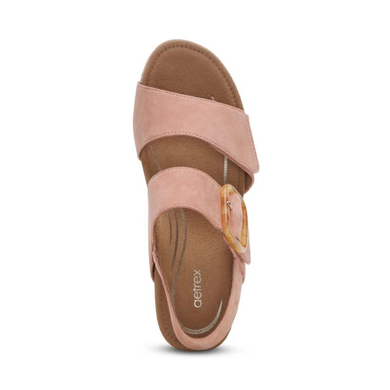 Aetrex Women's Ashley Espadrille/Wedge