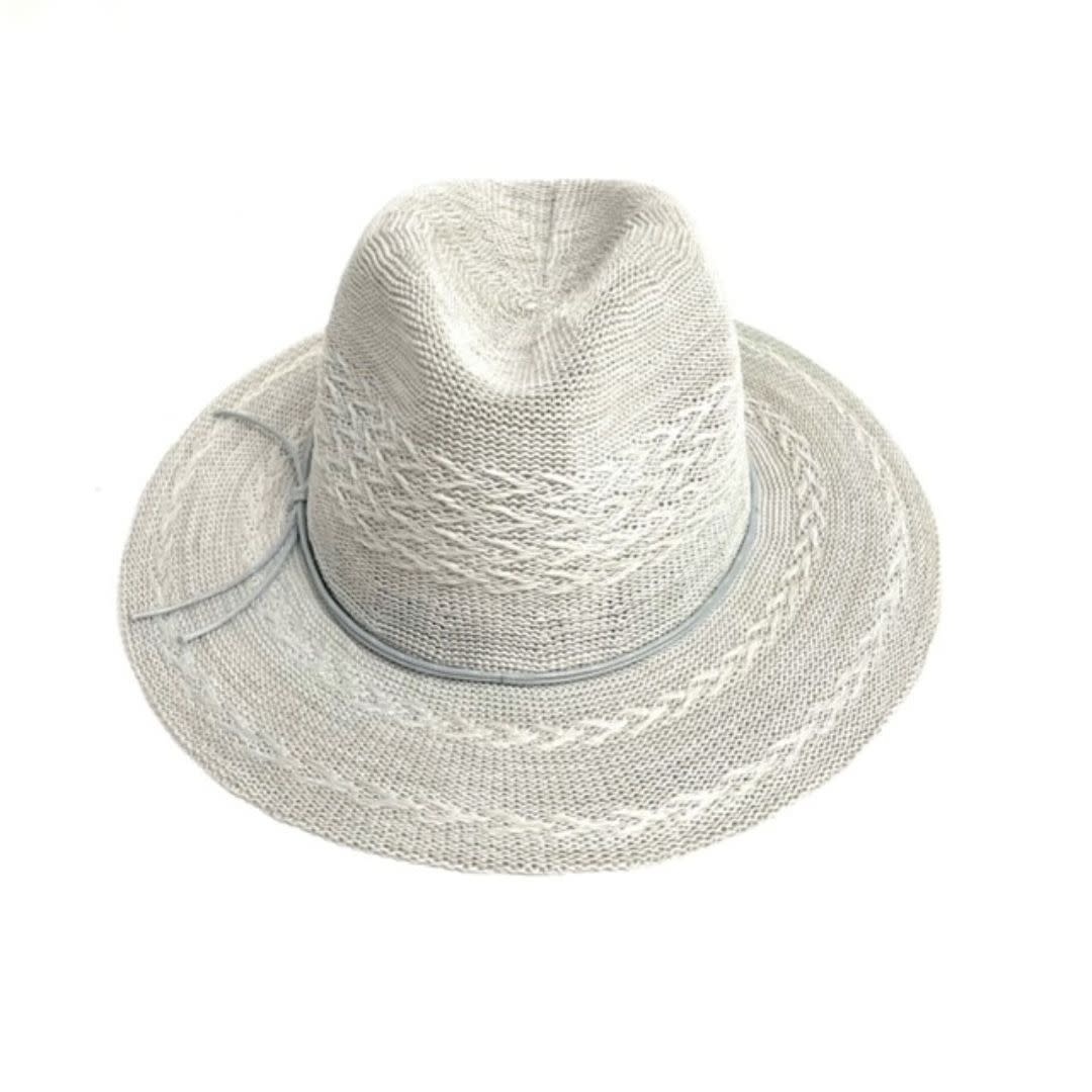 Shihreen Patterned Fedora Brim Hat