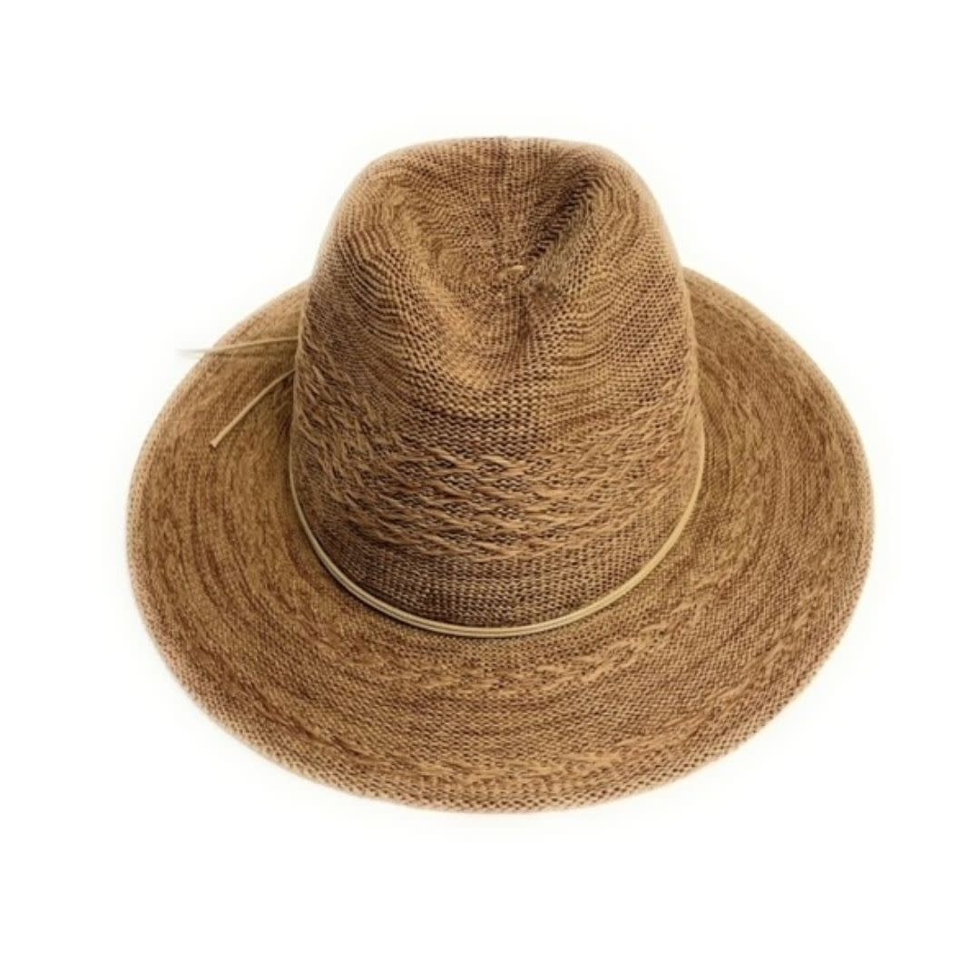 Shihreen Patterned Fedora Brim Hat