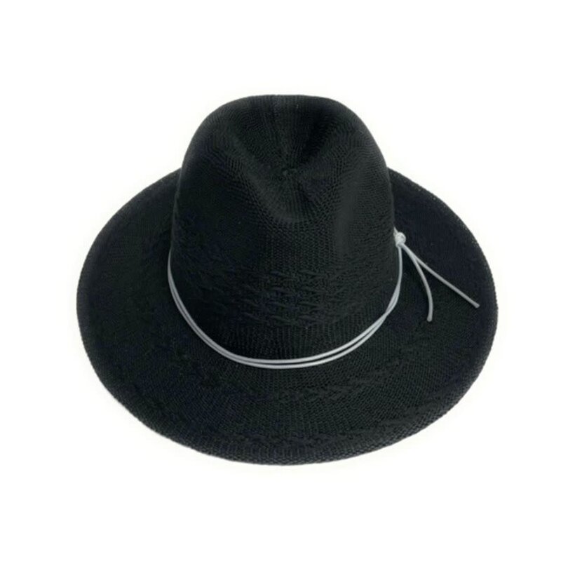 Shihreen Patterned Fedora Brim Hat