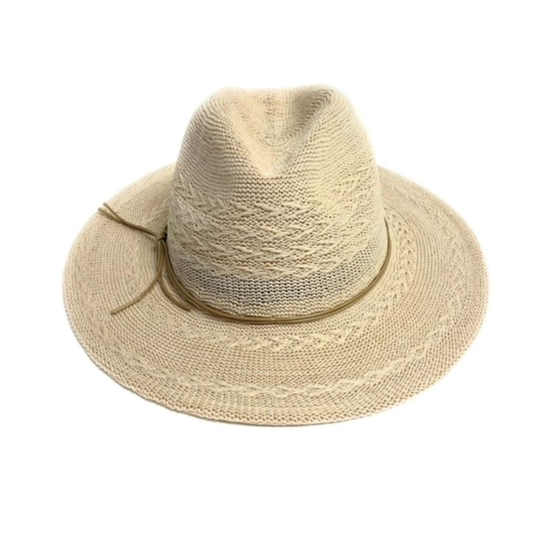Shihreen Patterned Fedora Brim Hat