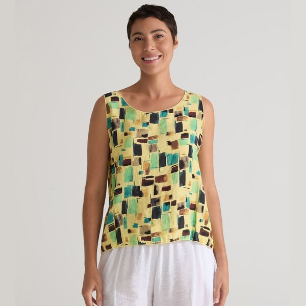 Cut Loose Layering Tank Seaglass