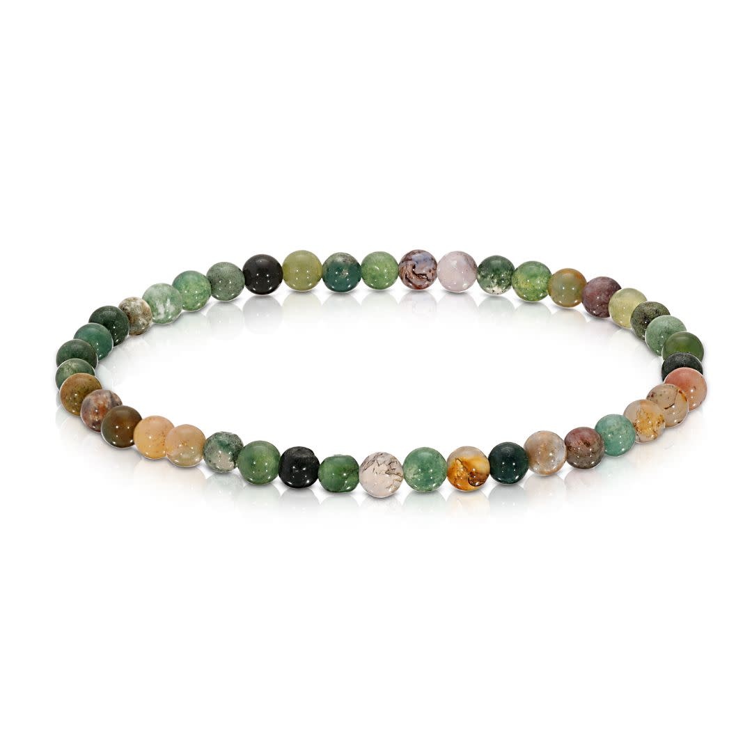 My Fun Colors Mini Gemstone Bracelet India Agate