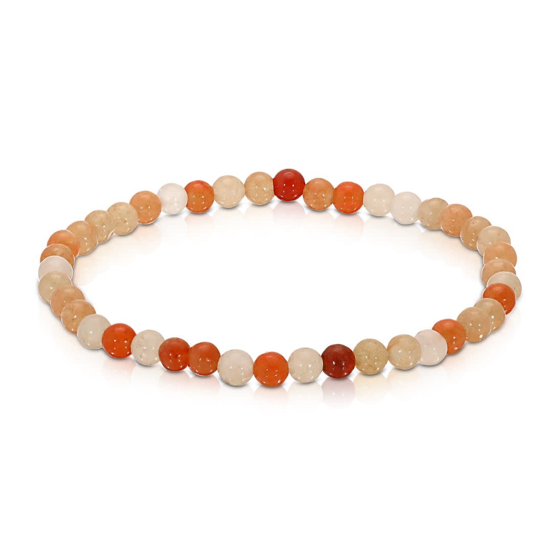 My Fun Colors Mini Gemstone Bracelet Red Aventurine