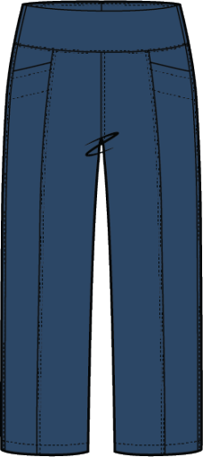 Habitat Clothes to Live In Stonewash Cotton Span Seamed Pocket Pant