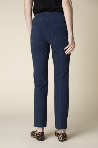 Habitat Clothes to Live In Stonewash Cotton Span Seamed Pocket Pant