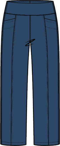 Habitat Clothes to Live In Stonewash Cotton Span Seamed Pocket Pant