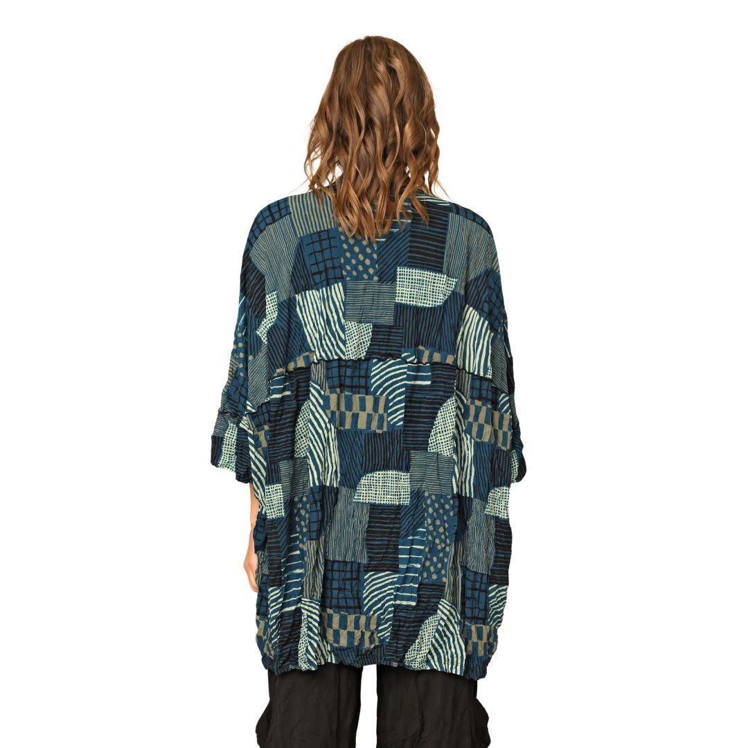 Chalet Haven Cardigan Crinkle Mesh