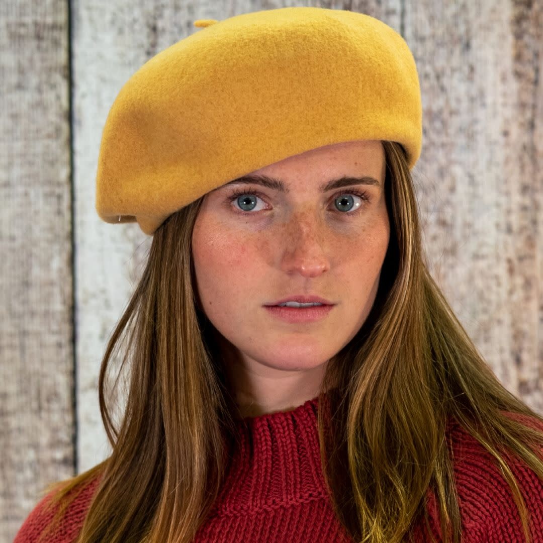 Shihreen Boiled Wool Beret