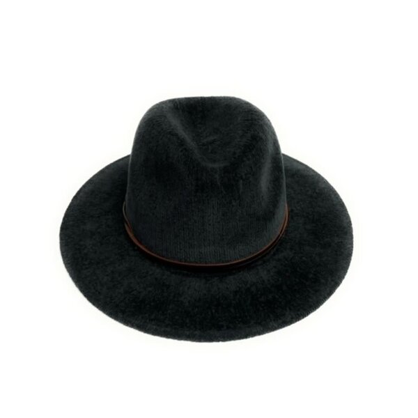 Shihreen Chenille Fedora Brim Hat