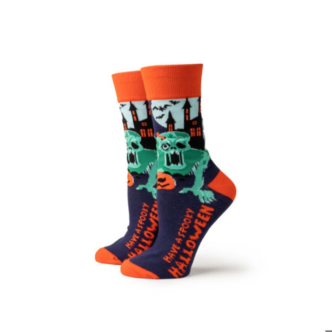 DM Merchandising Halloween Two Left Feet Socks