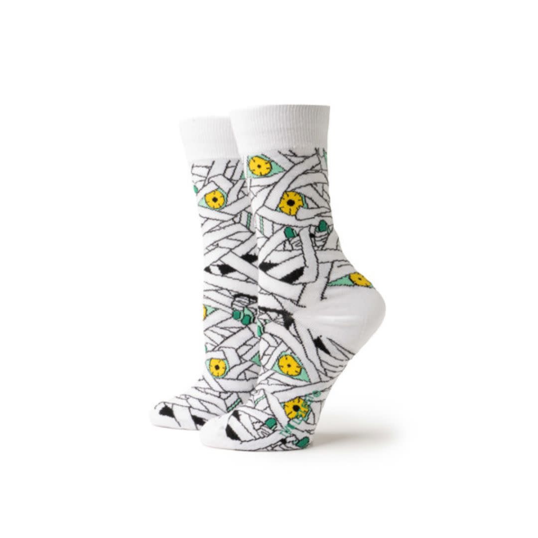 DM Merchandising Halloween Two Left Feet Socks