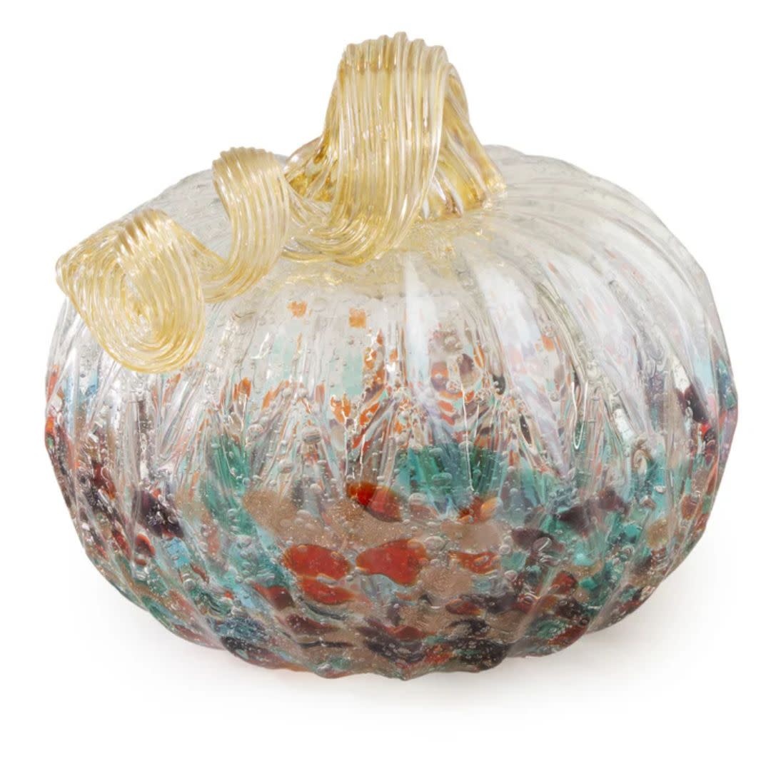 Boston International Pumpkin Small Mottled Glass