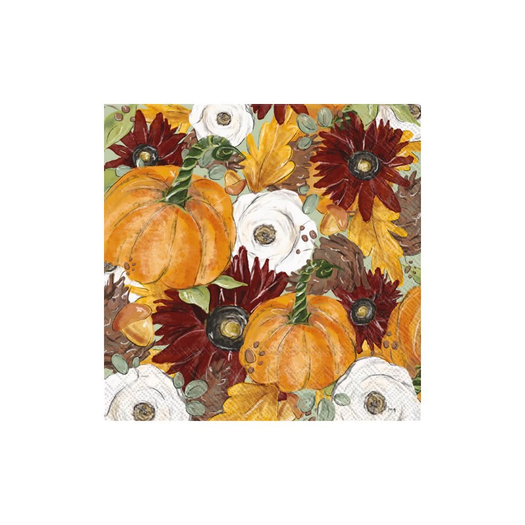 Boston International Cocktail Napkins Fall Foliage