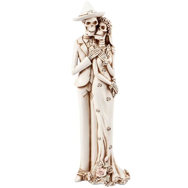 Primitives by Kathy Skeleton Couple Figurine