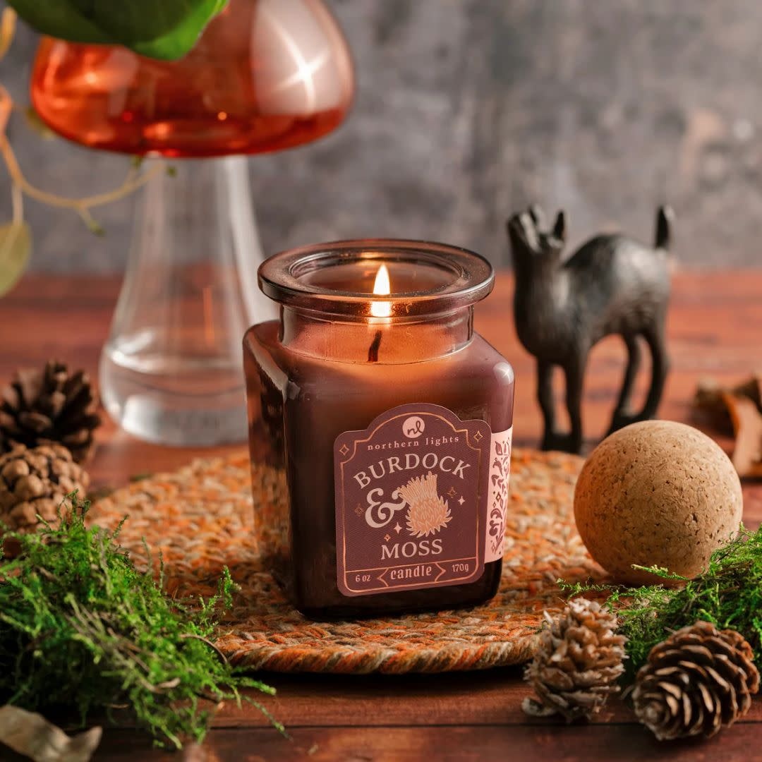 Northern Lights Curiosity Candle Burdock & Moss