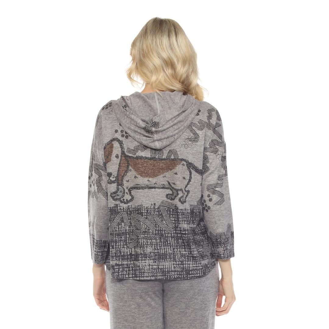 Inoah Cookie Long Sleeve Hooded Top