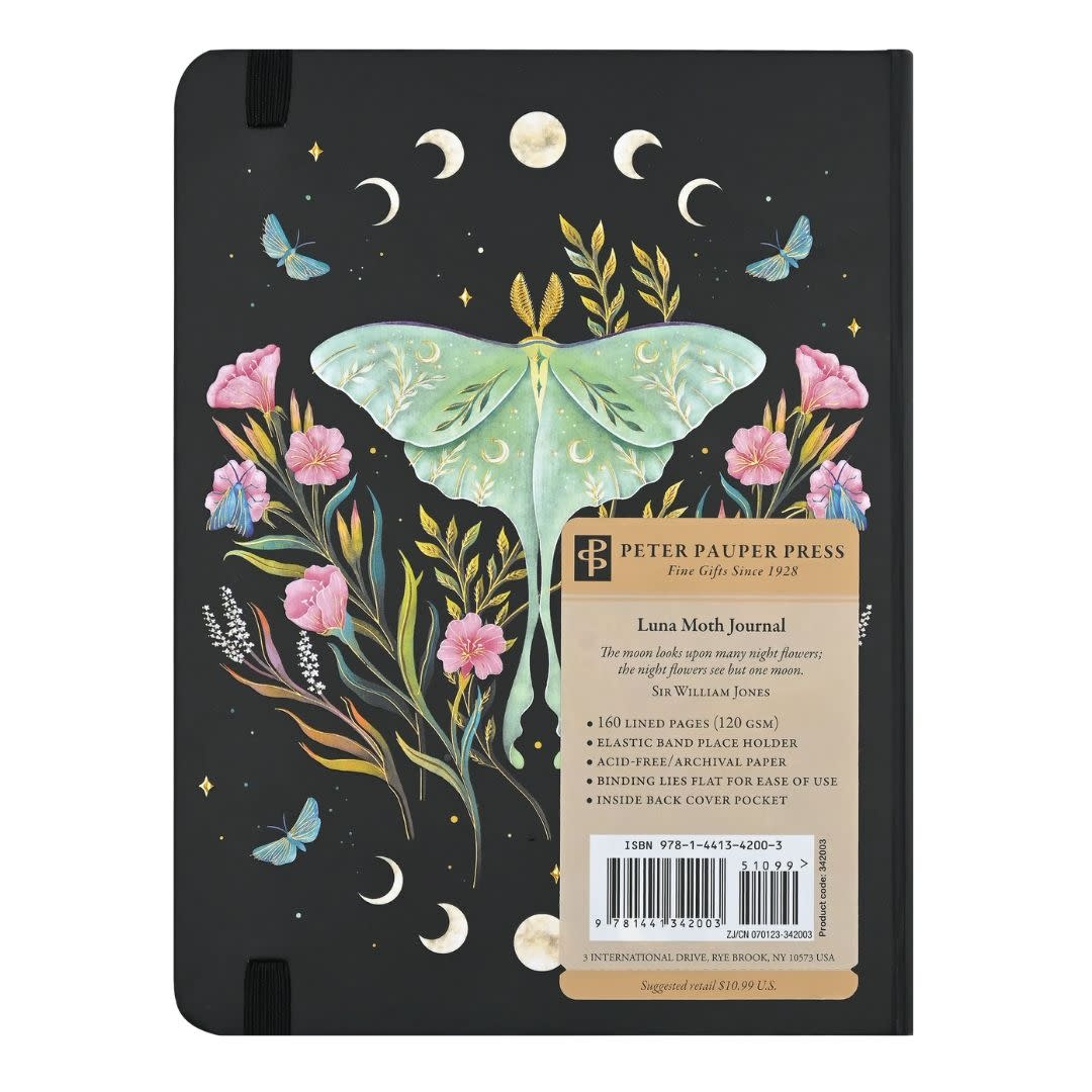 Peter Pauper Luna Moth Journal