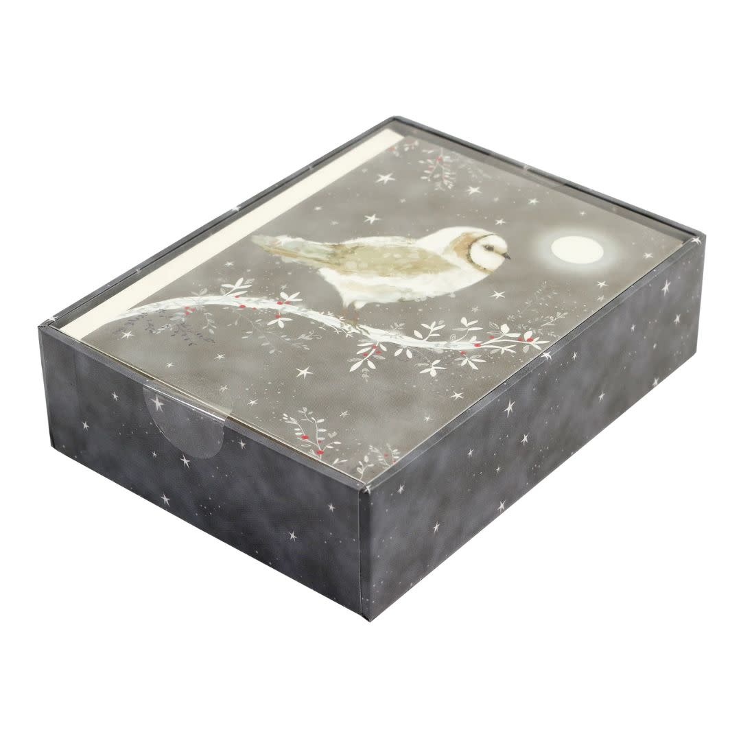 Peter Pauper Starry Night Owl Small Boxed Holiday Cards