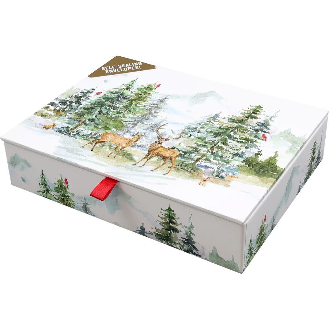 Peter Pauper Winter Wonderland Deluxe Boxed Holiday Cards